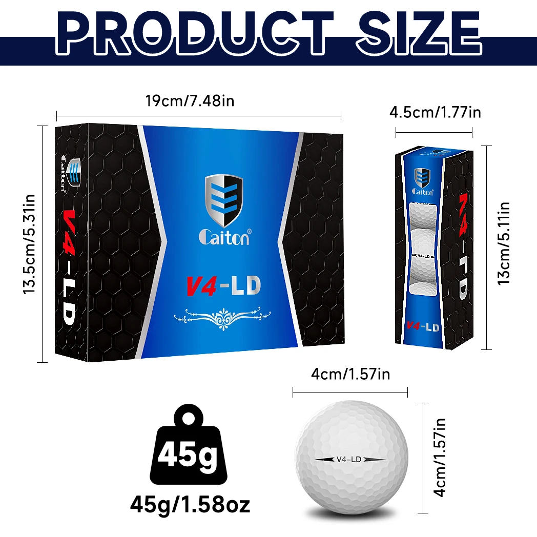 Palline da golf Pro Caiton 12/ - Golf Ball Premium recensione e prezzo